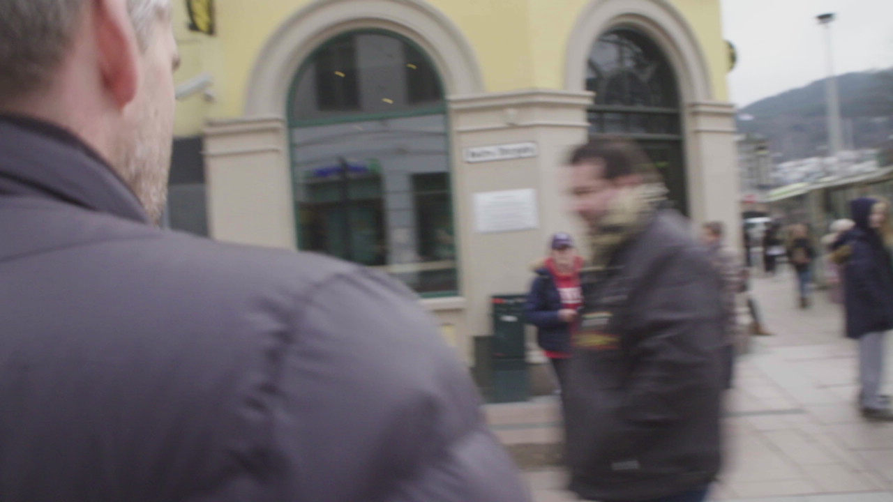 Tor Ole som utsendt reporter